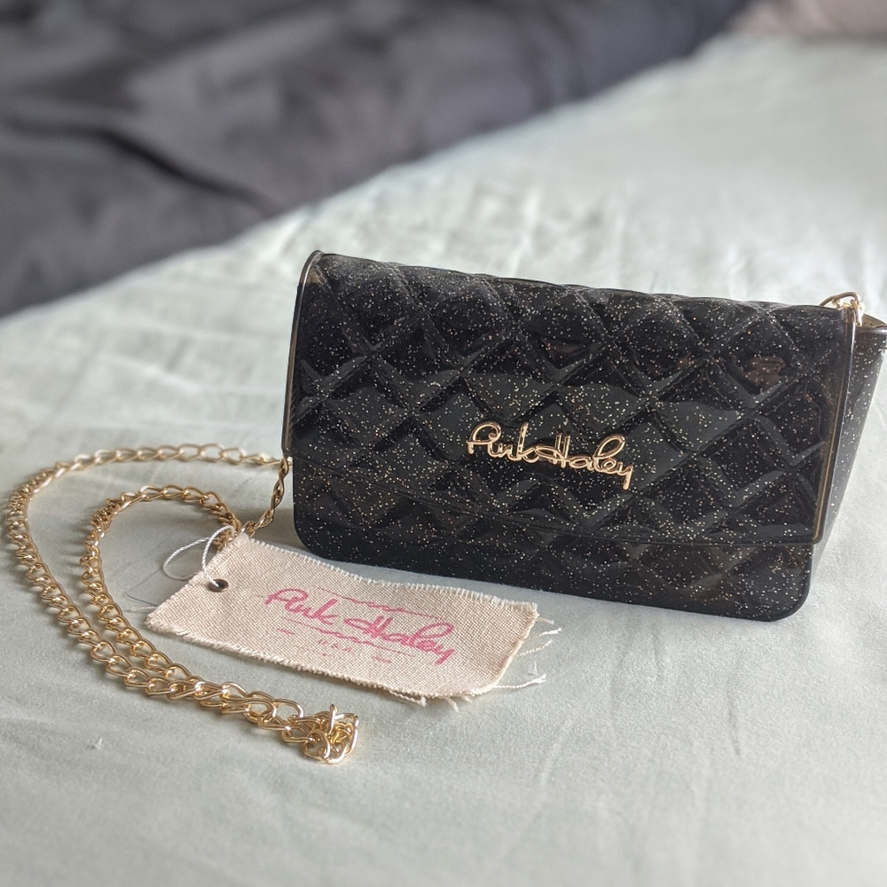 NWT Pink Haley Jelly Bag